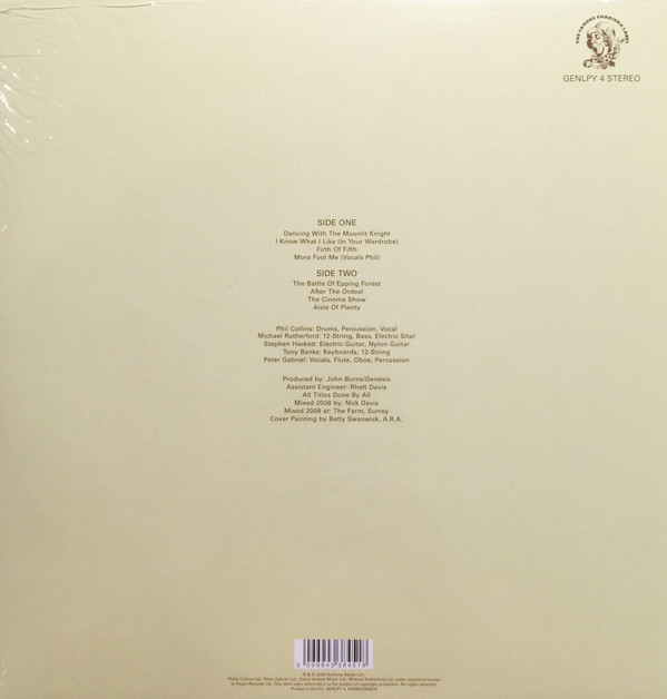 Виниловая пластинка Genesis - Selling England By The Pound - рис.2
