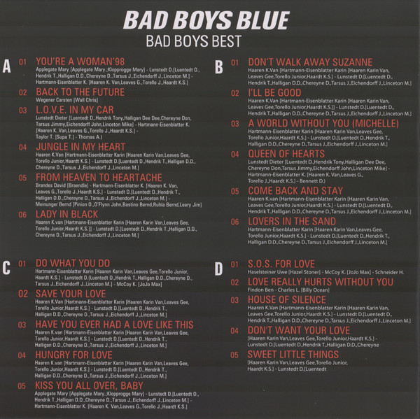 Виниловая пластинка Bad Boys Blue - Bad Boys Best - Transparent 2LP - рис.1