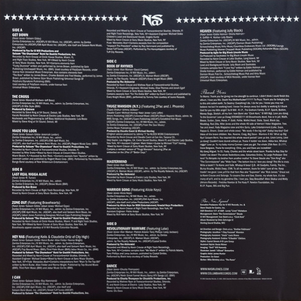 Виниловая пластинка Nas - God's Son (coloured) - 2LP - рис.3