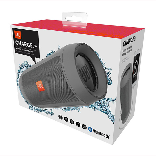 Портативная колонка JBL Charge 2 Plus Gray - рис.6