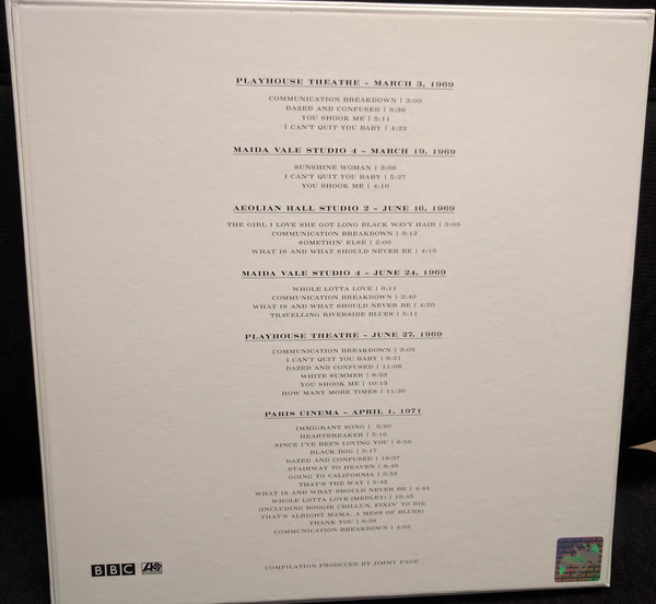 Виниловая пластинка Led Zeppelin - The Complete BBC Sessions - рис.2