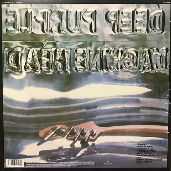 Виниловая пластинка Deep Purple – Machine Head (2024 Dweezil Zappa Remix) LP - рис.1