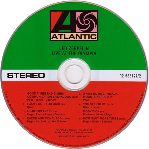 CD-диск Led Zeppelin – Led Zeppelin - Deluxe - CD - рис.4
