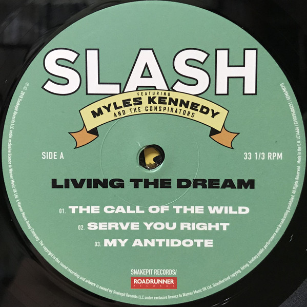 Виниловая пластинка Slash; Myles Kennedy; The Conspirators - Living The Dream - рис.3