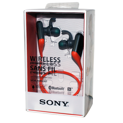 Наушники SONY MDR-AS600BT Orange - рис.7