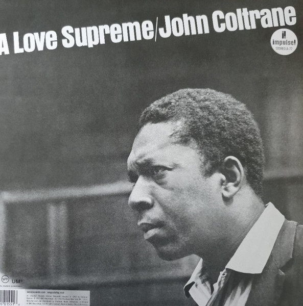 

Пластинка John Coltrane, – A Love Supreme LP