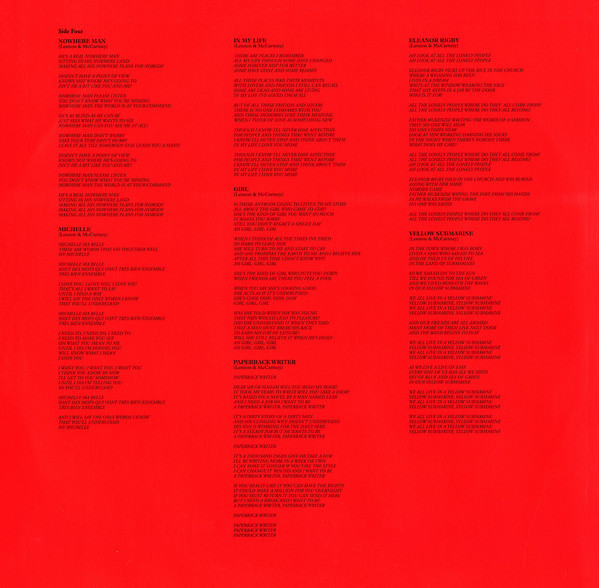 Виниловая пластинка The Beatles – 1962-1966 - 3LP - рис.16