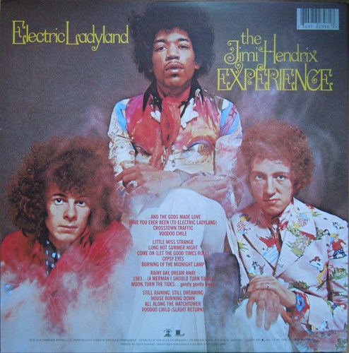Виниловая пластинка JIMI HENDRIX EXPERIENCE ELECTRIC LADYLAND - рис.1