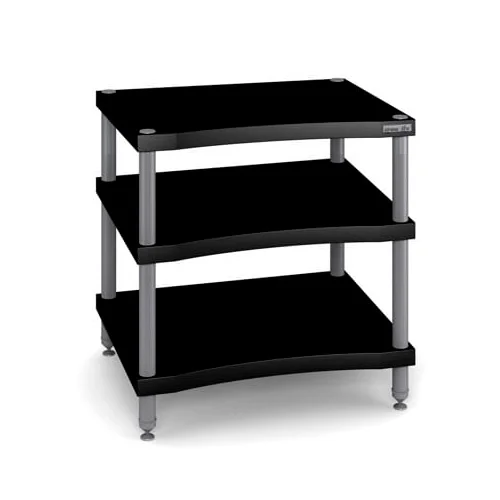 Стойка для Hi-Fi Creaktiv Little Reference 1-3 Black Silver - рис.0