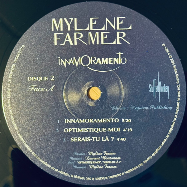 Виниловая пластинка Mylene Farmer - Innamoramento - 2LP - рис.6