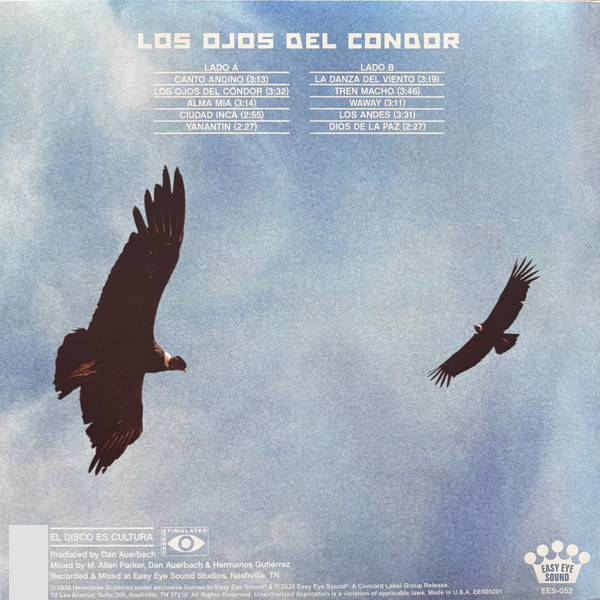 Виниловая пластинка Hermanos Gutierrez - Los Ojos Del Condor (Solar Flare) LP - рис.2