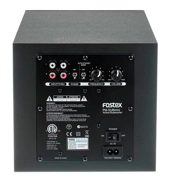 Сабвуфер Fostex PM-SUBmini 2 - рис.3