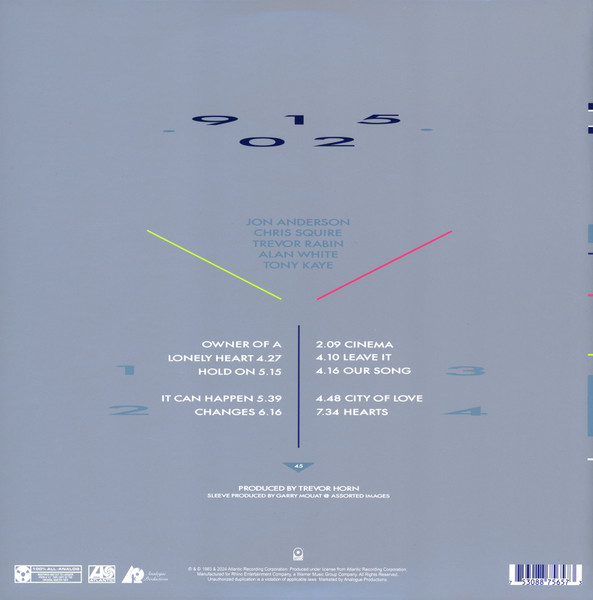 Виниловая пластинка Yes – 90125 - 2LP - рис.1