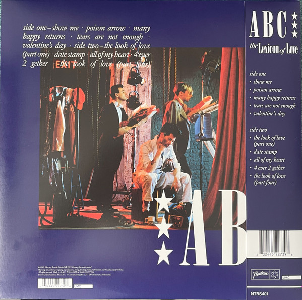 Виниловая пластинка ABC – The Lexicon Of Love LP - рис.1