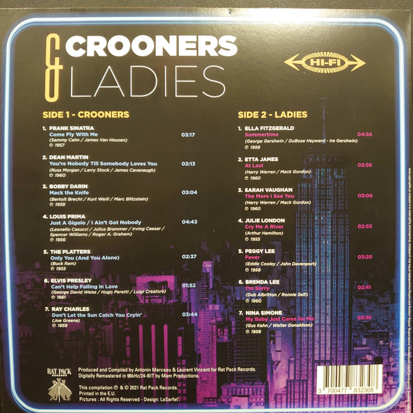 Виниловая пластинка Various – Crooners & Ladies - LP - рис.1