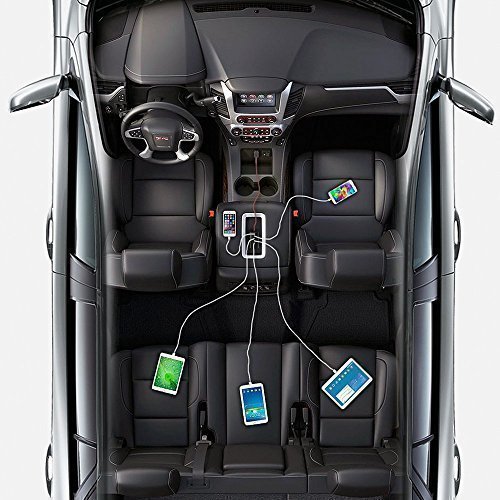Автомобильное зарядное устройство Anker PowerDrive 5 50W 5-ports car charger white (A2311H22) - рис.9