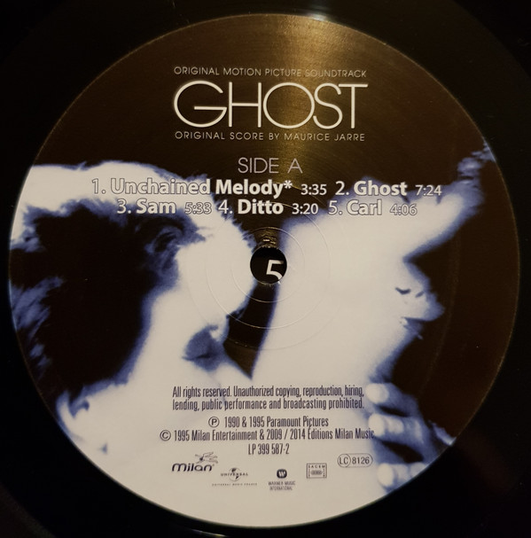 Виниловая пластинка OST GHOST - рис.2