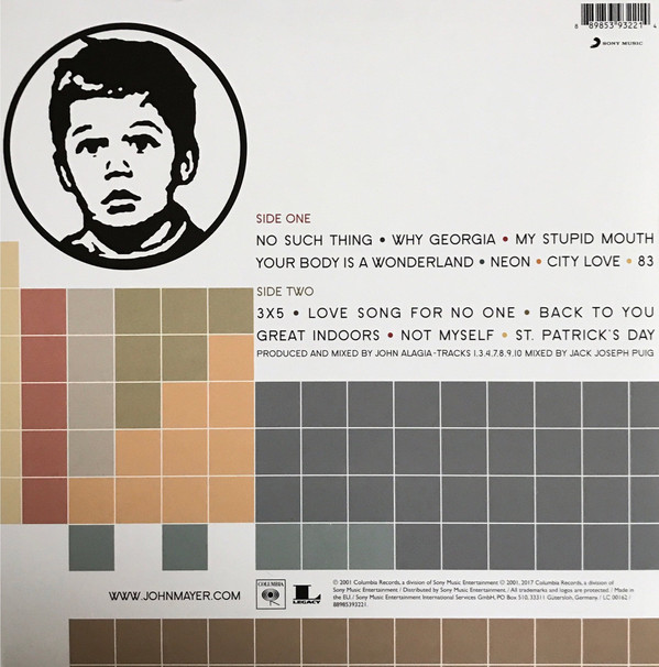 Виниловая пластинка John Mayer - Room For Squares - рис.1