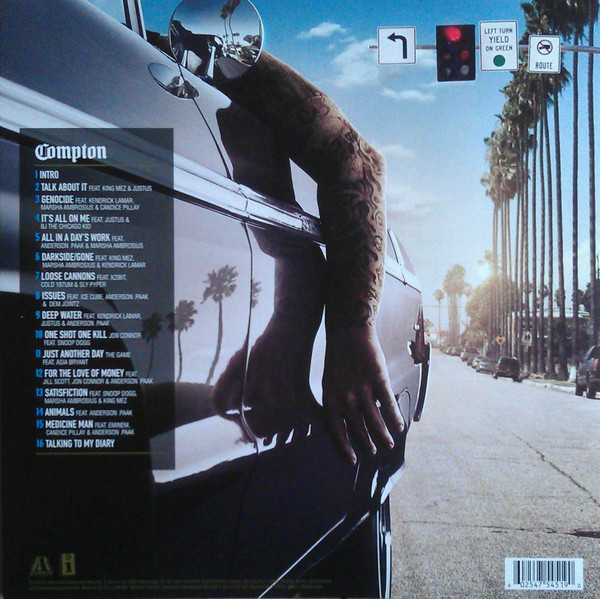 Виниловая пластинка Dr. Dre - Compton (A Soundtrack By Dr. Dre) - рис.1