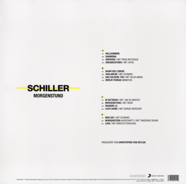 Виниловая пластинка Schiller - Morgenstund - рис.1