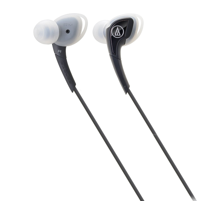 Наушники AUDIO-TECHNICA ATH-SPORT2 Black - рис.0