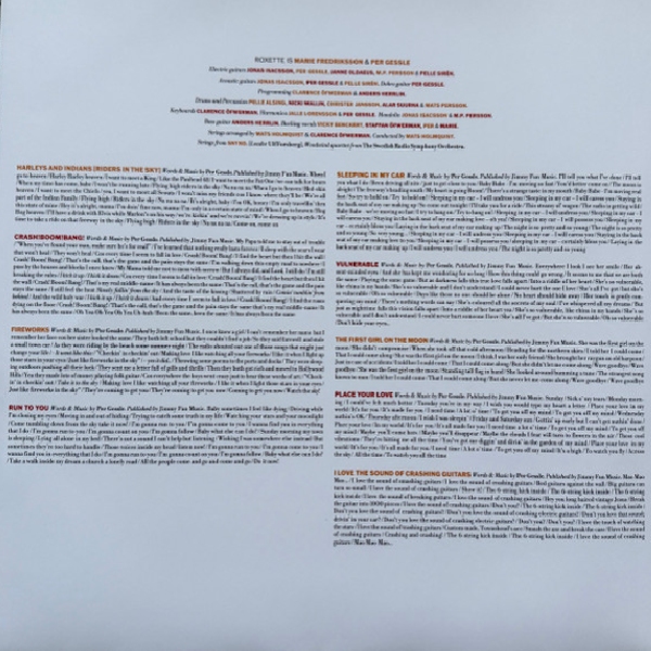 Виниловая пластинка Roxette - Crash! Boom! Bang! (30th Anniversary) (Black & White) - 2LP - рис.4