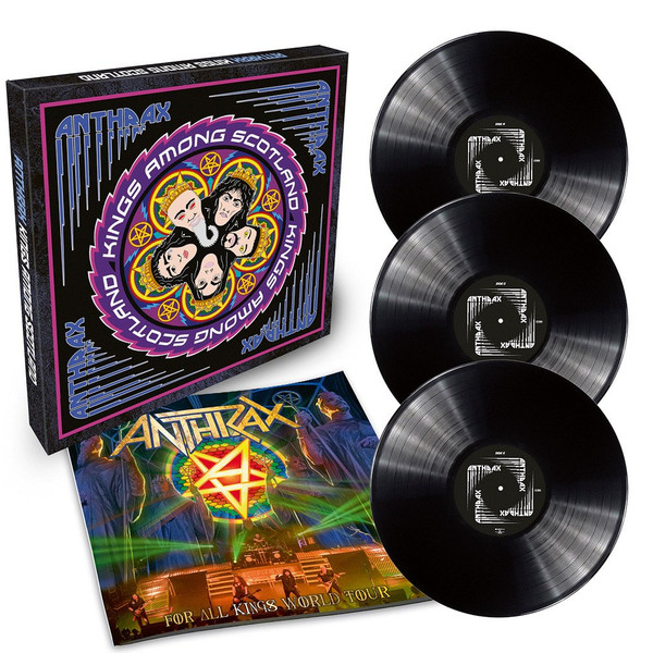 Бокс-сет Anthrax – Kings Among Scotland (Box) 3LP - рис.3
