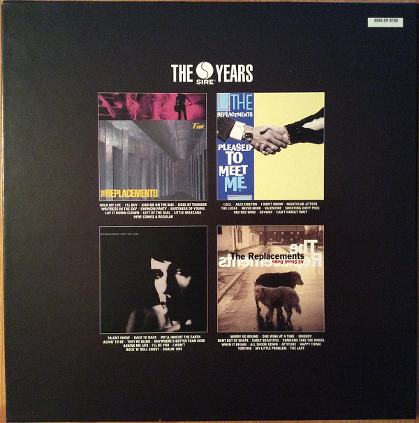 Виниловая пластинка The Replacements - The Sire Years - рис.1