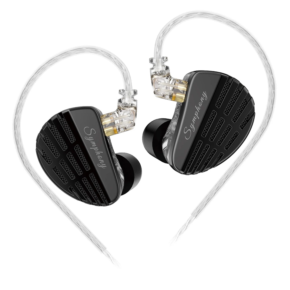 

Наушники внутриканальные KZ, Черный, Symphony without mic Black