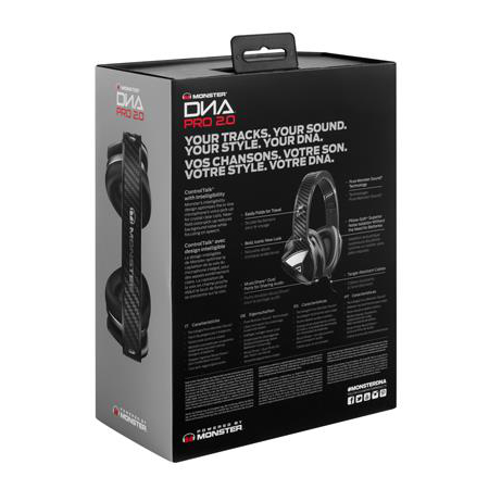 Наушники MONSTER DNA PRO 2.0 OVER-EAR HEADPHONES (CARBON FIBER) - рис.6