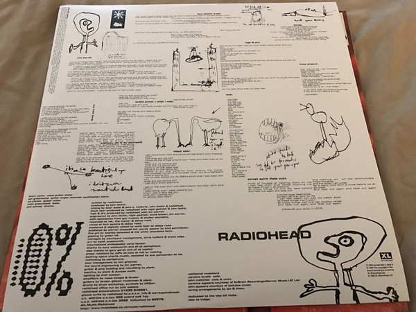 Виниловая пластинка Radiohead - The Bends - рис.3