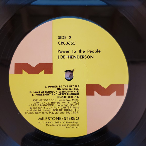 Виниловая пластинка Joe Henderson - Power To The People LP - рис.5