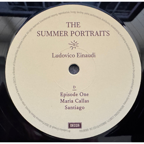 Виниловая пластинка Ludovico Einaudi - The Summer Portraits - 2LP - рис.6
