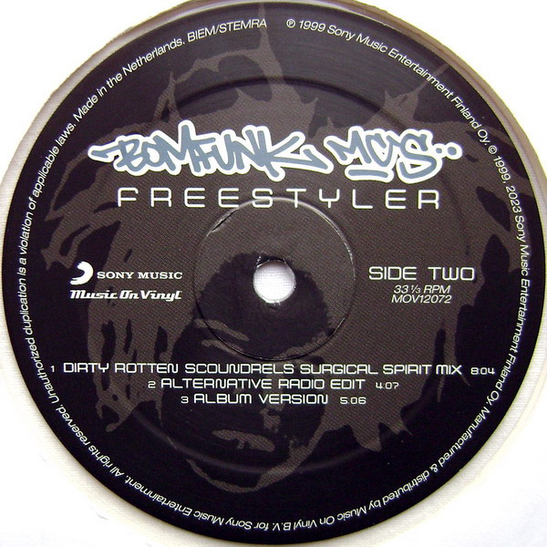 Виниловая пластинка Bomfunk MCs – Freestyler (coloured) LP - рис.5