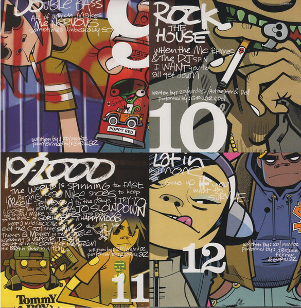 Виниловая пластинка Gorillaz - Gorillaz (2001) - 2LP - рис.9