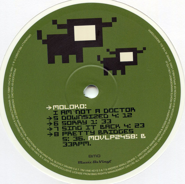Виниловая пластинка Moloko ‎– I Am Not A Doctor LP - рис.2