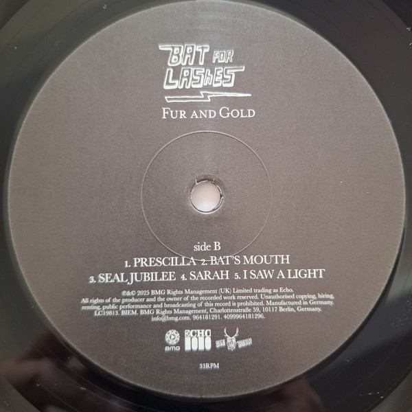 Виниловая пластинка Bat For Lashes - Fur And Gold LP - рис.4