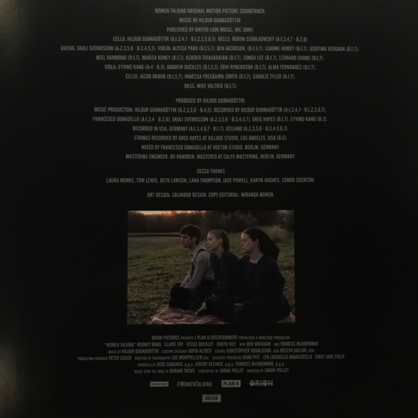 Виниловая пластинка OST Women Talking – Hildur Gudnadottir LP - рис.3