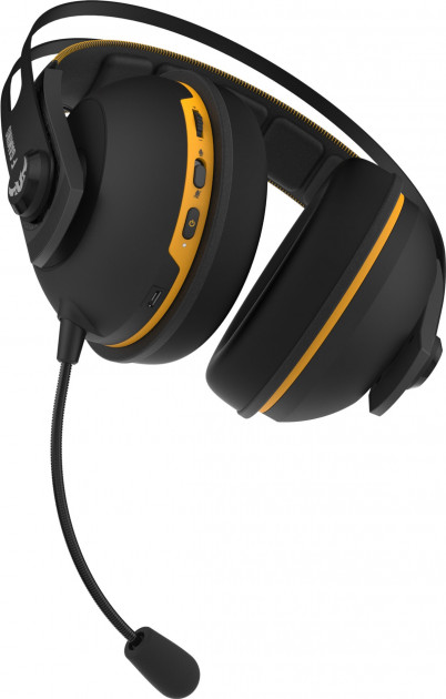 Игровая гарнитура Asus TUF Gaming H7 Black-Yellow - рис.7