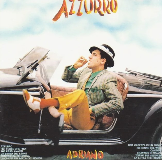 Виниловая пластинка Adriano Celentano - Azzurro LP - рис.0