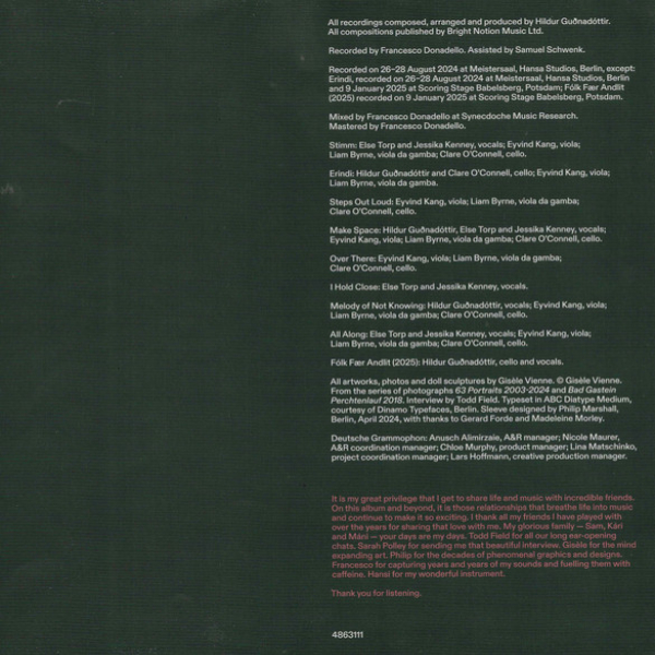 Виниловая пластинка Hildur Guonadottir – Where To From (Crystal Clear) LP - рис.11