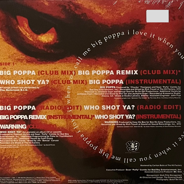 Виниловая пластинка The Notorious B.I.G. - Big Poppa - Red LP - рис.1