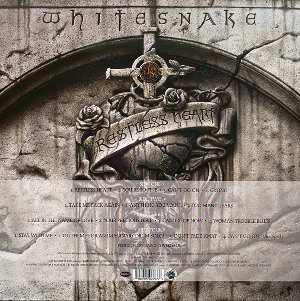 Виниловая пластинка Whitesnake – Restless Heart 2LP - рис.1