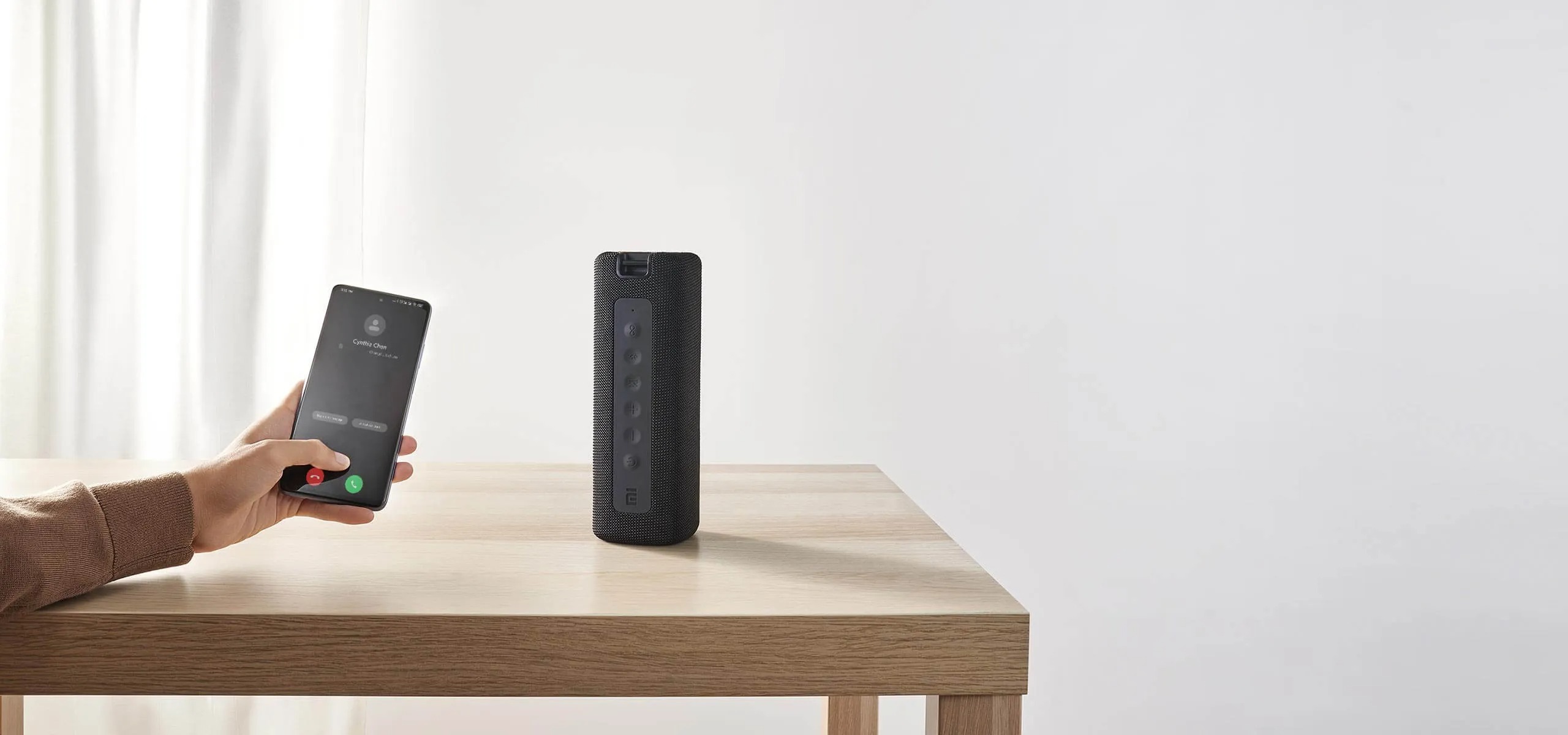 Портативная колонка Xiaomi Mi Portable Bluetooth Speaker Black - фото 6