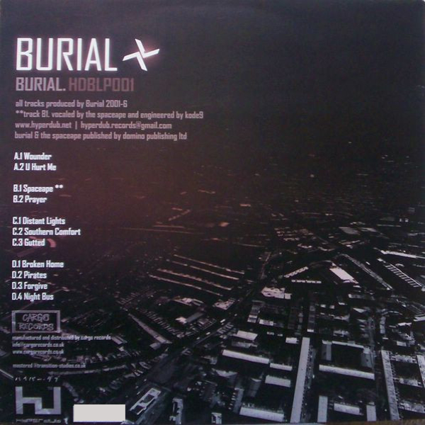 Виниловая пластинка Burial – Burial - 2LP - рис.1