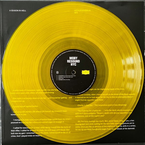 Виниловая пластинка Moby - Resound NYC (coloured) - 2LP - рис.10