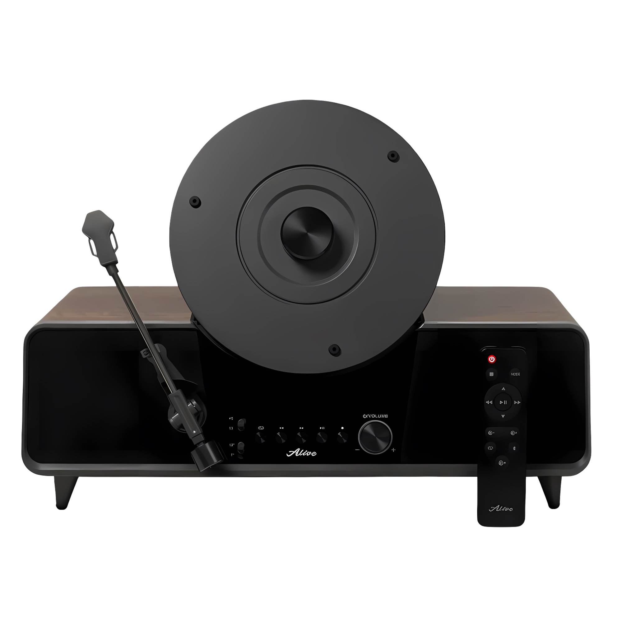 

Проигрыватель винила Alive Audio, Коричневый, Pillar Black Wood