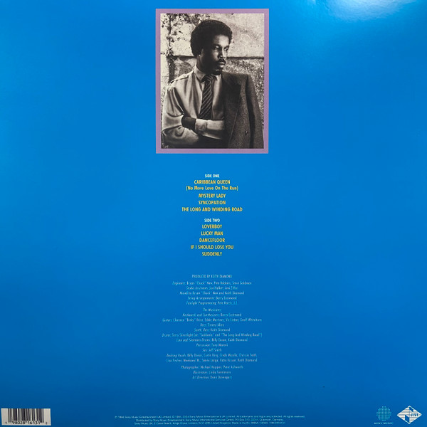 Виниловая пластинка Billy Ocean – Suddenly (Coloured Ocean) LP - рис.1