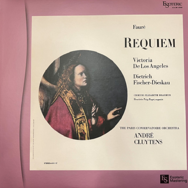 Виниловая пластинка Andre Cluytens - Faure - Requiem, Op.48 LP - рис.0