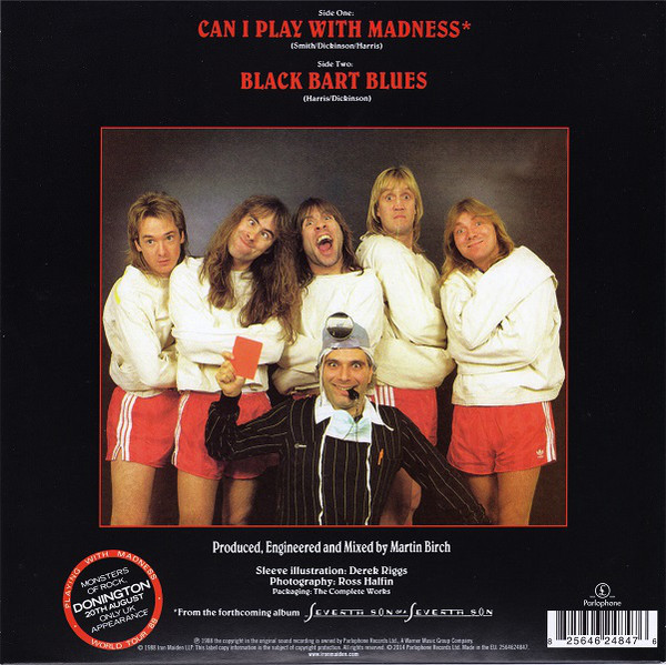 Виниловая пластинка Iron Maiden - Can I Play With Madness - рис.1